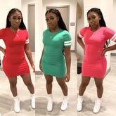 Trimmed Midi Dress(3 colors) - STUSH BEAUTIQUE