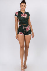 Green Goddess Shorts Set - STUSH BEAUTIQUE