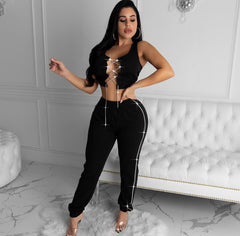 Glam Pants Set - STUSH BEAUTIQUE