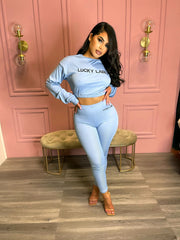 Blue Sky Pants Set - STUSH BEAUTIQUE