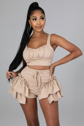 Too Posh Shorts Set - STUSH BEAUTIQUE