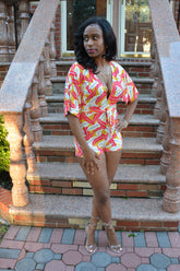 Paisley Romper - STUSH BEAUTIQUE