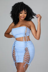 Split Decisions Skirt Set - STUSH BEAUTIQUE
