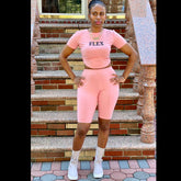 Flexxing On These Haters Shorts Set - STUSH BEAUTIQUE