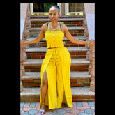 Flower Bomb Pants Set - STUSH BEAUTIQUE