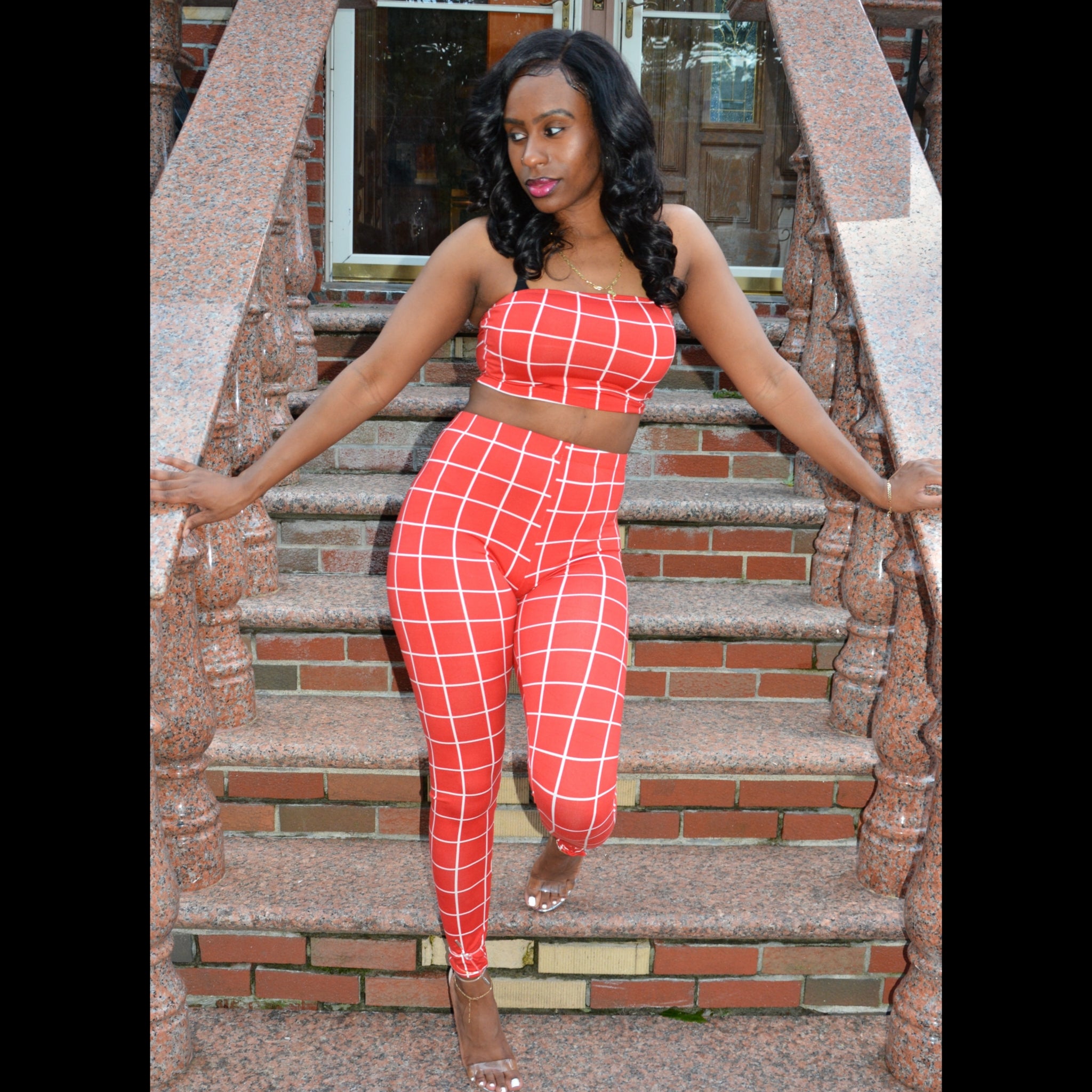 Gridlock Pants Set - STUSH BEAUTIQUE