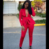 Lady in Red Set - STUSH BEAUTIQUE
