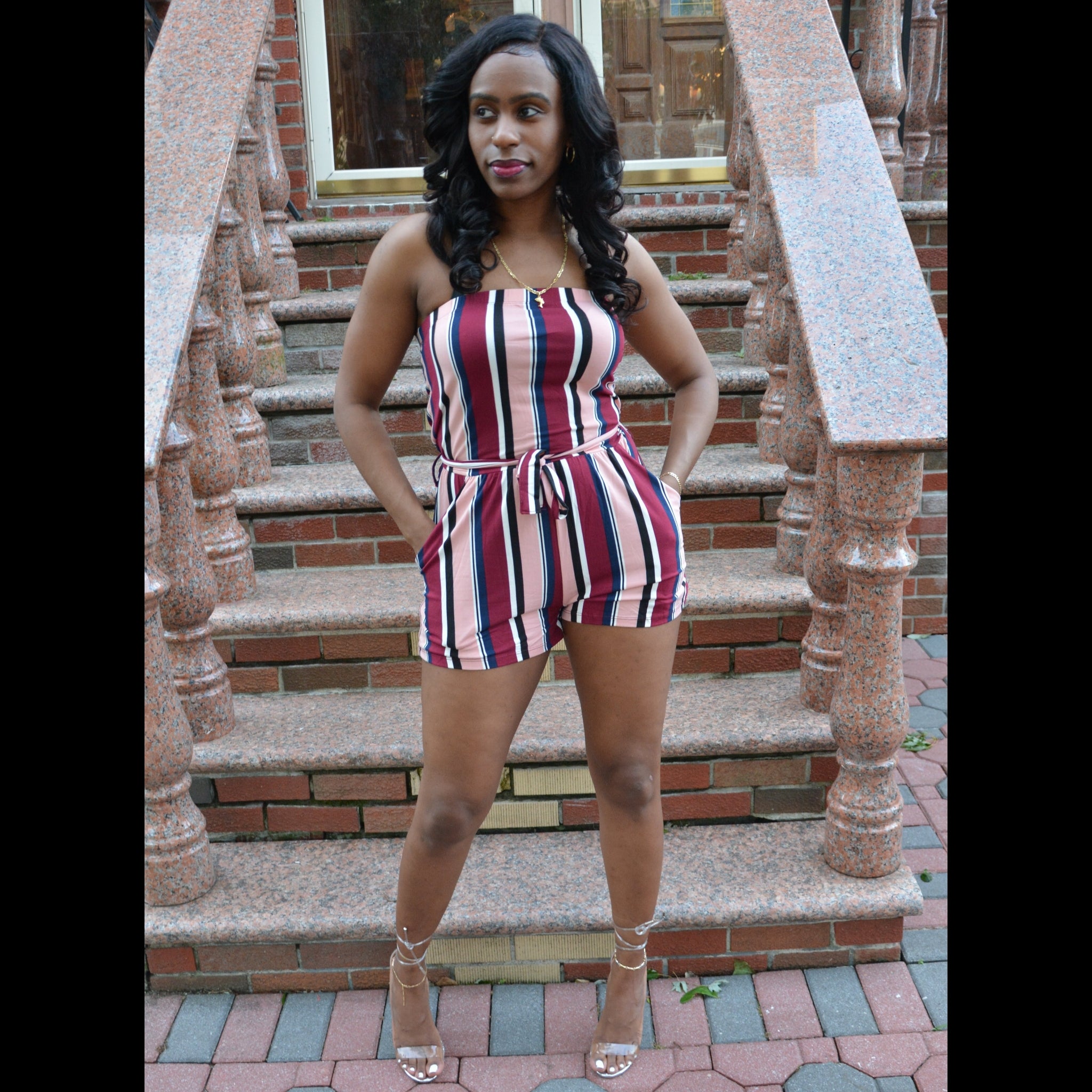 Wine and Dine Romper - STUSH BEAUTIQUE