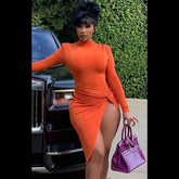 Orange You Fine Dress - STUSH BEAUTIQUE