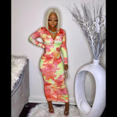 Orange Dream Dress - STUSH BEAUTIQUE