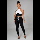 Blocking Pants Set - STUSH BEAUTIQUE