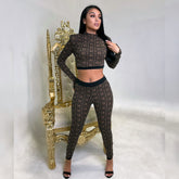 Abstract Pants Set (2 color options)