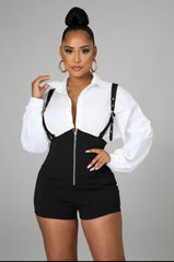 Lunch Break Romper - STUSH BEAUTIQUE