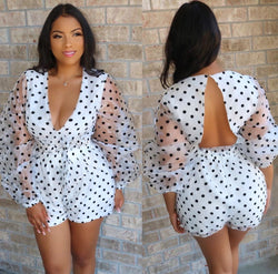 Power Mesh Romper - STUSH BEAUTIQUE