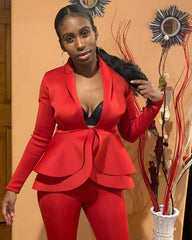 Lady in Red Set - STUSH BEAUTIQUE