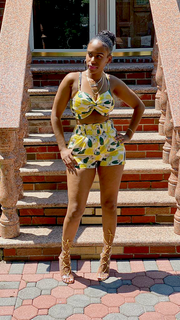 Lemon Drop Shorts Set - STUSH BEAUTIQUE