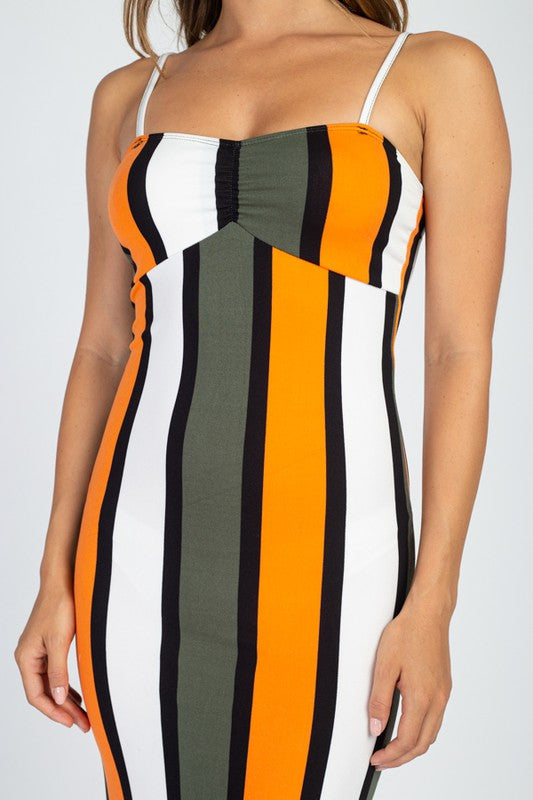 Striped Maxi Dress - STUSH BEAUTIQUE